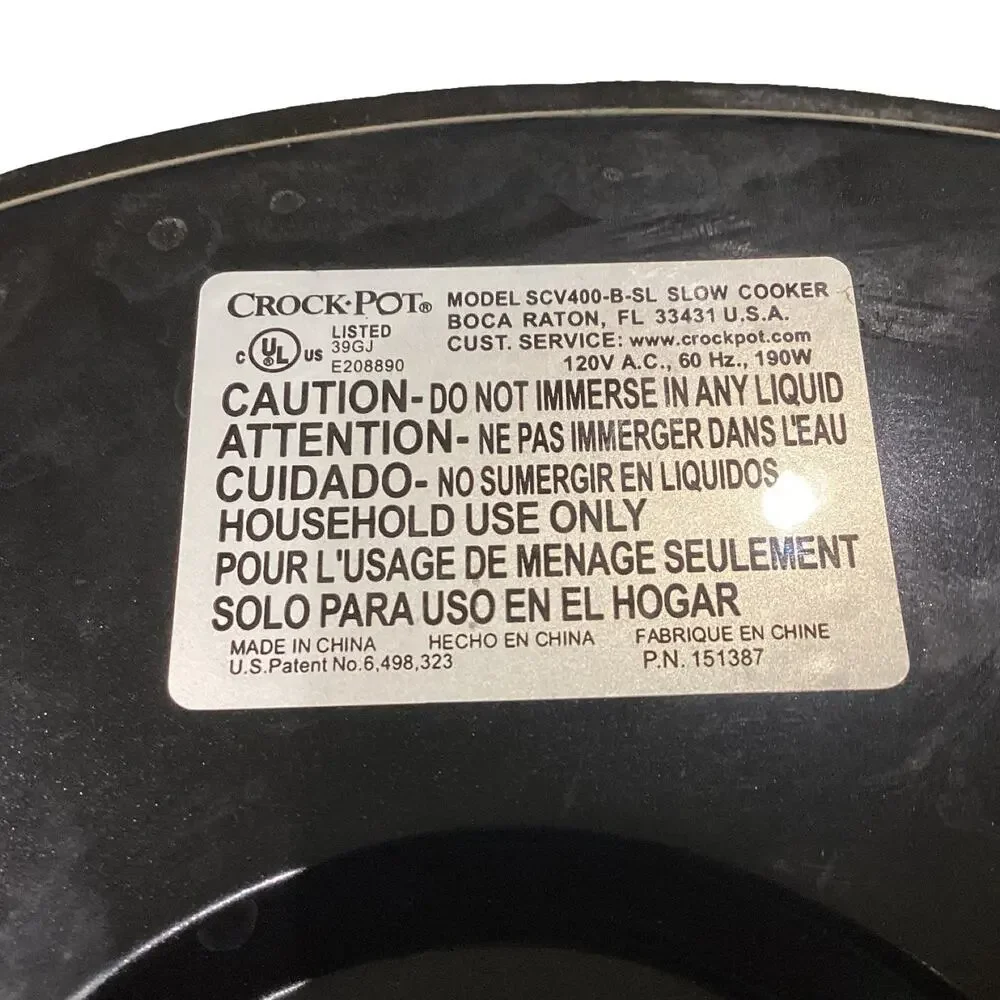 Crock-Pot 4-Quart Classic Slow Cooker